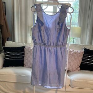 J. Crew Factory Mini Dress in Light Blue